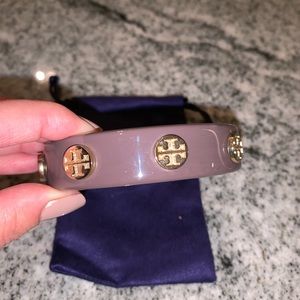 Tory Burch Reva logo Bangle bracelet